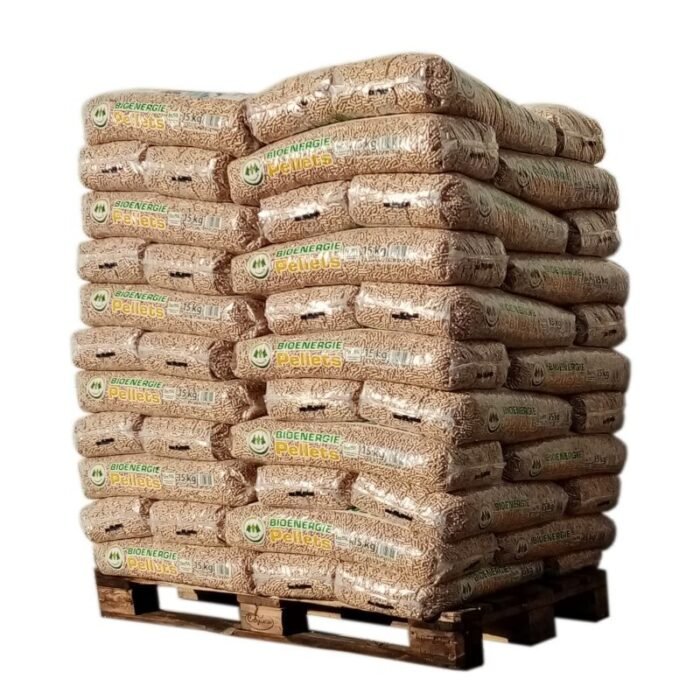 Pellet Bio Energie – Palette de 66 sacs de 15 kg – Image 1