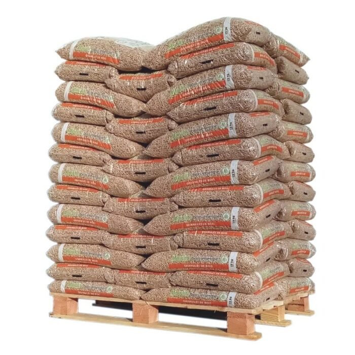 Pellet Moulin Bois Energie – Palette de 65 sacs de 15 kg – Image 1