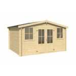Abri de jardin Dallas 11 m² en bois massif 28 mm – Image 2