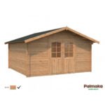 PALMAKO Abri de jardin Lotta 13.9 m² en bois massif 34 mm – Image 4