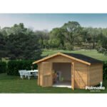 PALMAKO Abri de jardin Lotta 13.9 m² en bois massif 34 mm – Image 5