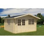 Abri de jardin Norderney 15.2 m² au choix avec plancher inclus