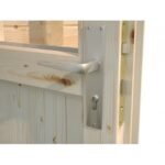 Abri de jardin Pila 15.2 m² en bois massif 28 mm - Gamme White Wood – Image 5