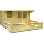 PALMAKO Abri de jardin Sally 15.5 m² avec plancher en bois massif 44 mm – Image 6