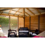 FORESTA - Pool House Blueterm bois THT 12.32 m² + 2 Vantelles + 2 parois comptoir avec montage – Image 8