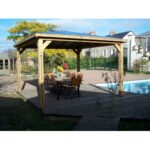 FORESTA - Pool House Blueterm bois THT de 12.32 m² montage à domicile inclus