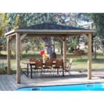 FORESTA - Pool House Blueterm bois THT de 12.32 m² montage à domicile inclus – Image 5