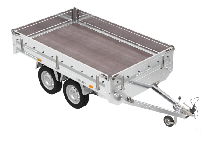 remorque deux essieux 254x151 avec roues unitrailer solid 250/2 dmc 750 kg – Image 14