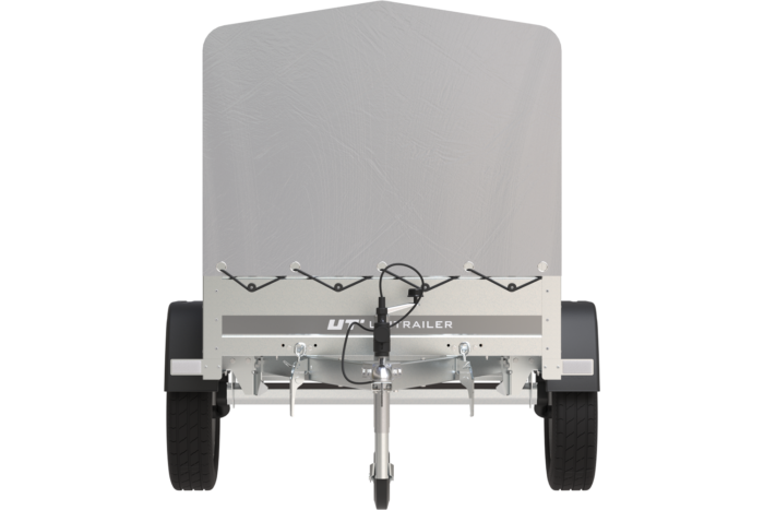 Remorque 750 kg 200 x 125 avec bâche dôme et arceau Garden Trailer 201 KIPP – Image 8
