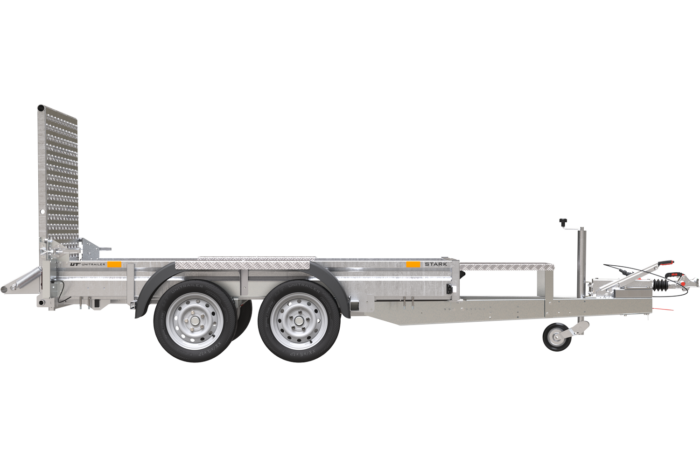 Remorque de chantier pour le transport d'une mini pelle - UNITRAILER STARK 3 260 – Image 11