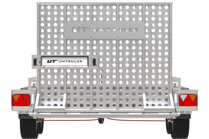 Remorque de chantier pour le transport d'une mini pelle - UNITRAILER STARK 3 260 – Image 9