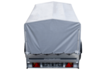 Remorque routière avec bâche haute, arceau et roue jockey 230x125 Garden Trailer 230 KIPP – Image 8