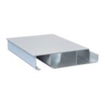 OCEO - Pergola bioclimatique adossée ZEPHIR - 3x4 mètres - Aluminium / Lames - BLANC
