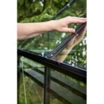 HALLS - Serre de jardin Qube 6.4 m² verre trempé de 3 mm – Image 16