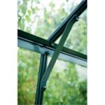 HALLS - Serre de jardin Magnum 8.2 m² verre 3 mm - Vert – Image 8