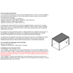 Tonnelle Bioclimatique ZEPHIR 3x4M - Aluminium - Lames motorisées - Gris - PROLOISIRS – Image 29